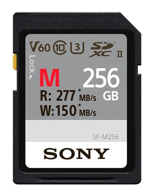 Atminties kortel Sony SDXC Professional 256GB Class 10 UHS-II | Sony | SF-M Series UHS-II SDXC Memory Card | SFG2M | 256 GB | SDXC | Flash memory class 10