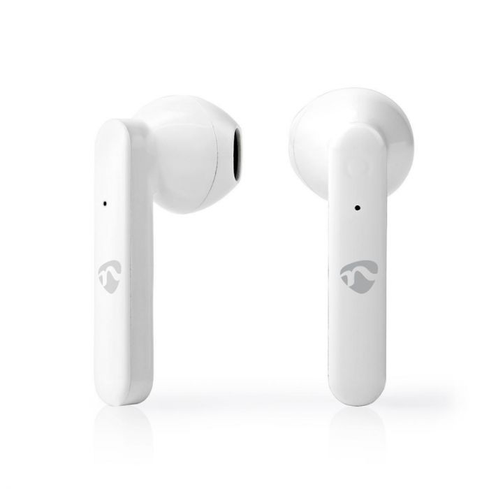Juhtmevabad kõrvaklapid, Fully Wireless, Bluetooth, valge