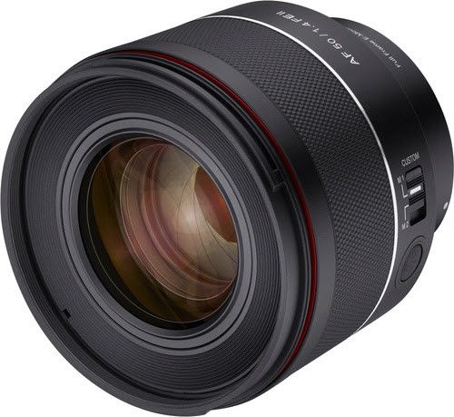 Samyang AF 50mm f/1.4 II objektiiv Sonyle