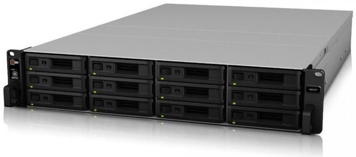 Synology | Expansion Unit | RX1217RP | Up to 12 HDD/SSD Hot-Swap