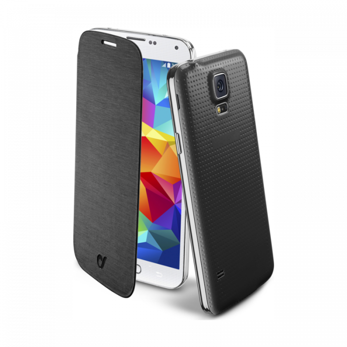 Cellular Samsung Galaxy S5 ümbris, Flip Book, must EOL