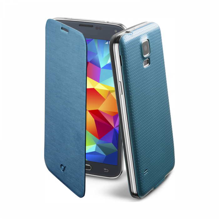 Cellular Samsung Galaxy S5 ümbris, Flip Book, sinine EOL