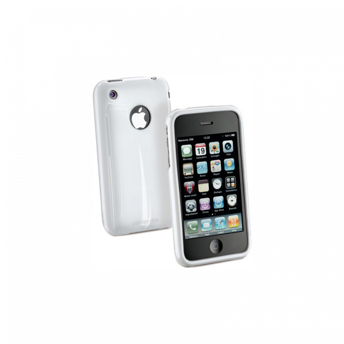 EOL Cellular iPhone 4 ümbris+ekraanik, Shocking, valge