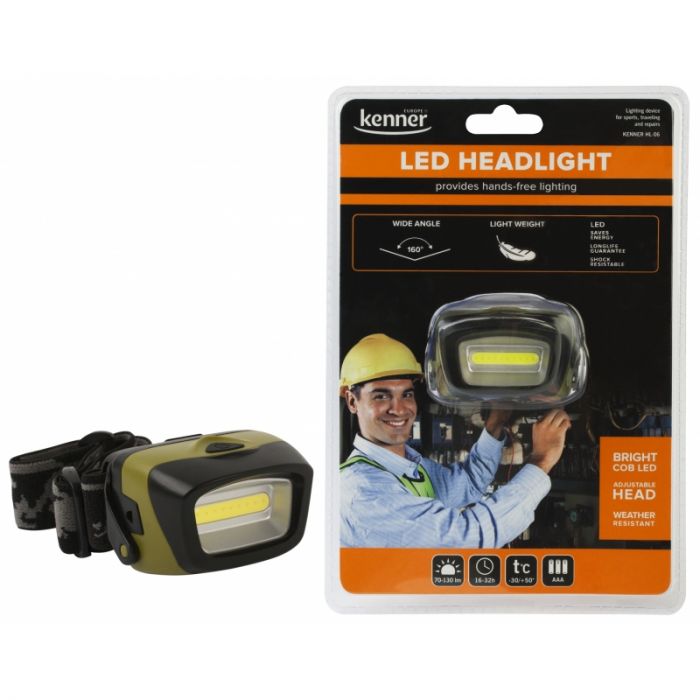 LED pealamp, 3XAAA