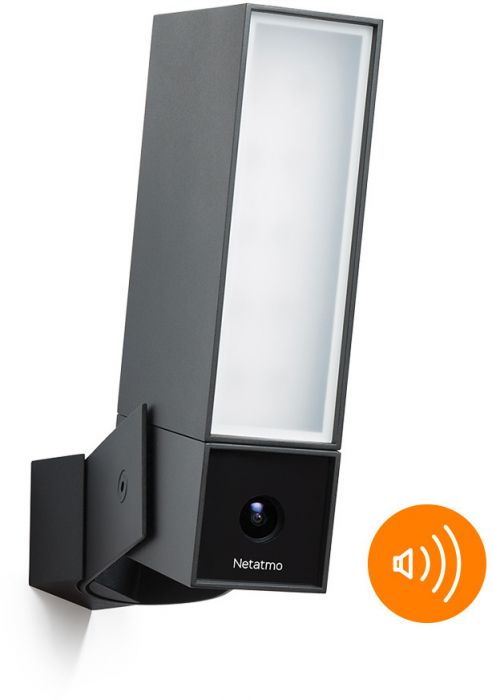 Netatmo turvakaamera Smart Outdoor Camera With Siren, must