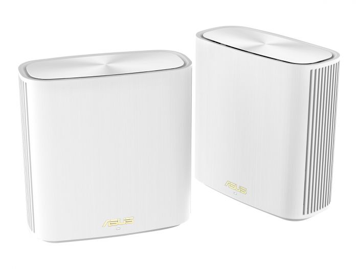 AX5400 Dual-Band Mesh WiFi 6 System | ZenWiFi XD6S (2-Pack) | 802.11ax | 574+4804 Mbit/s | 10/100/1000 Mbit/s | Ethernet LAN (RJ-45) ports 3 | Mesh Support Yes | MU-MiMO No | No mobile broadband | An