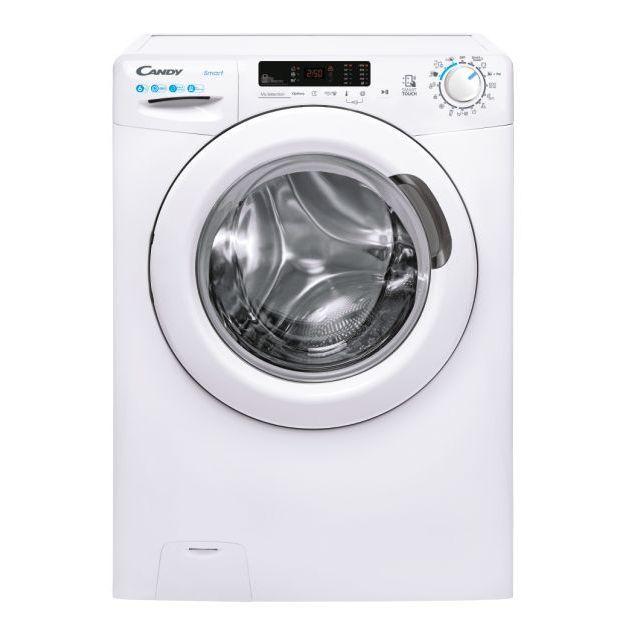 Candy | Washing Machine | CS4 1062DE/1-S | Energy efficiency class D | Front loading | Washing capacity 6 kg | 1000 RPM | Depth 45 cm | Width 60 cm | Display | LCD | Near Field Communication (NFC) |