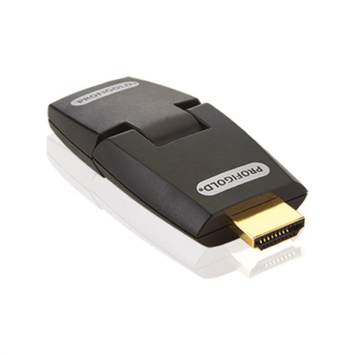 Profigold PROD102 adapter HDMI pesa - HDMI otsik, 180kraadi nurk EOl