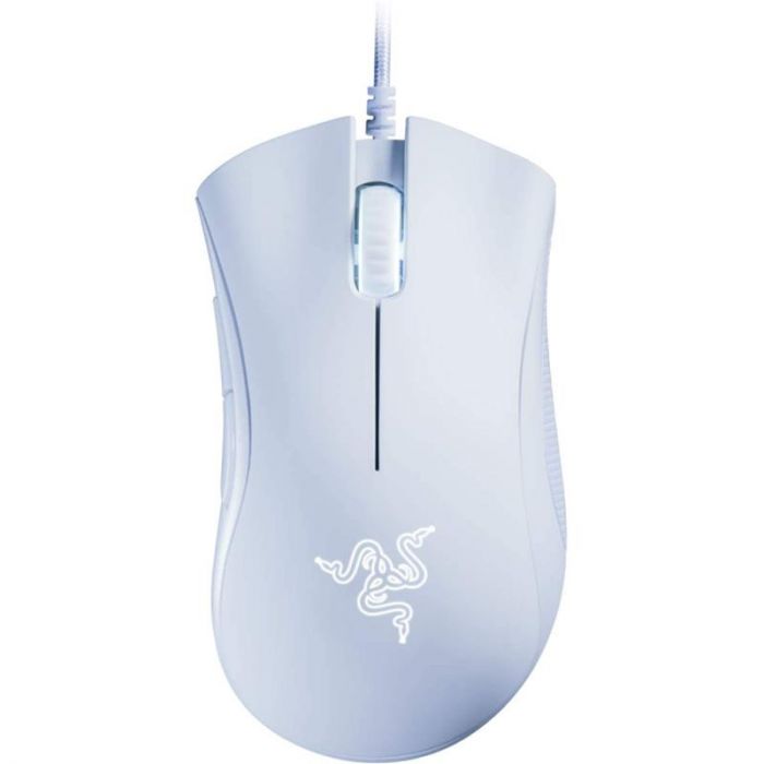 Juhtmega Hiir Razer DeathAdder Essential, valge