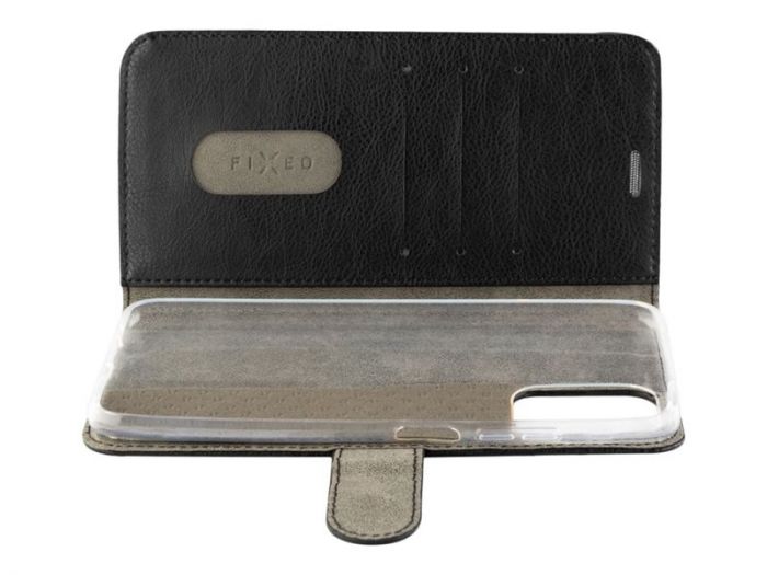 Fixed | Opus | Book Case | POCO | X6 Pro 5G | Leather | Black