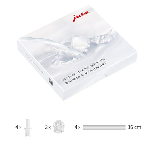 Piimavoolikute komplekt JURA HP3 (Z10/Z8/Z6/J6/J8/S8/E8 (EB/EA), E8 alates 2018/WE8 alates 2019/GIGA X3 Gen II/GIGA X8 GenII/ X8/X10)