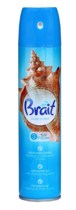 Air freshener aerosol BRAIT 3in1 Ocean Breeze 240ml