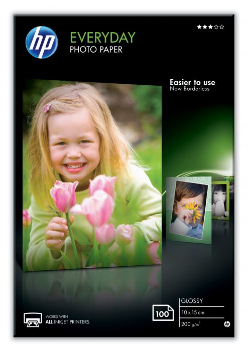 Paper HP CR757A Everyday Photo Paper Glossy 100l 10x15 200gr