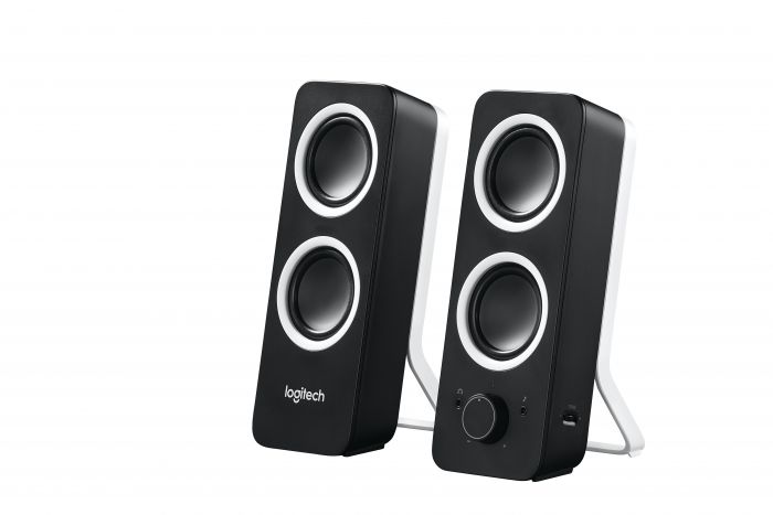 Kõlarid Logitech Z200 Stereo Speakers Midnight Black 2.0 5W RMS (Peak 10W) mustad 2YW