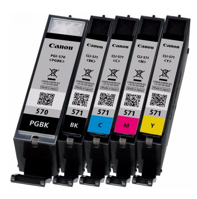 Tint Canon PGI-570/CLI-571 PGBK15ml BK/C/M/Y7ml Multi Pack PIXMA TS5051/5053/5055 TS6050/6051/6052 TS8051/8052 TS9050/9055