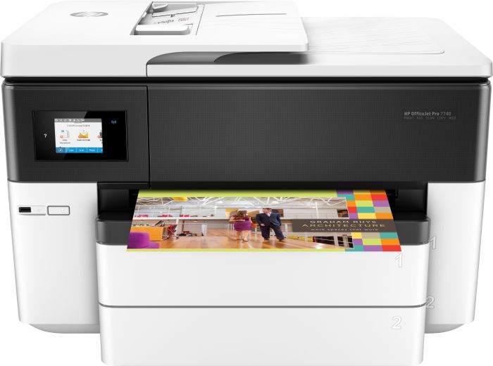 Kontorikombain HP OfficeJet Pro 7740 A3 Wide Format Printer