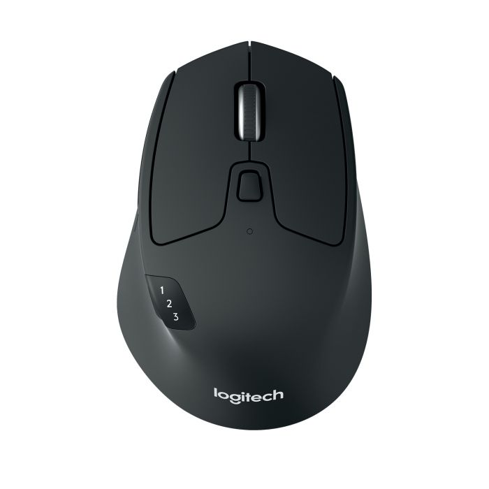 Hiir Logitech M720 Triathlon Multi-device wireless mouse Bluetooth® Smart and 2.4GHz Unifying 1000dpi 8-button 1xAA 1YW