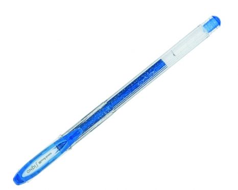 Geelpliiats Uni Signo UM120 Sparkling, 1,0 mm, sinine, glitter