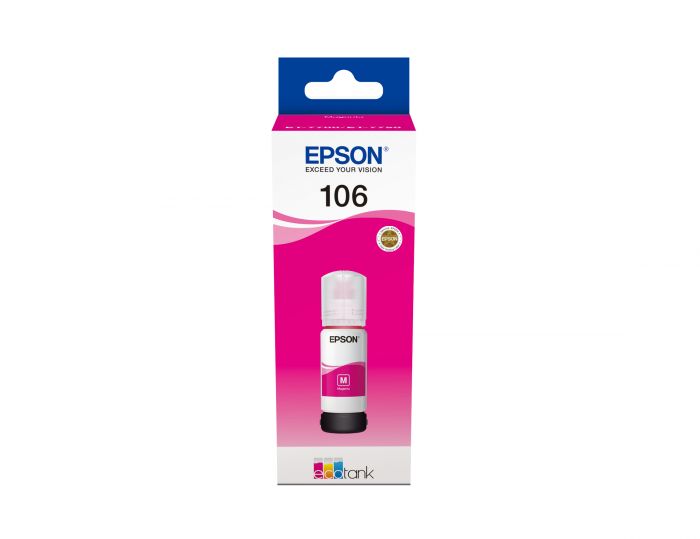 Tint Epson T00R3 106 Magenta 70ml EcoTank L7160/L7180