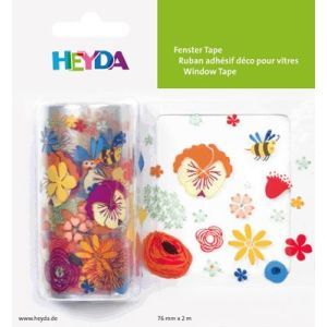 Aknakleebis Õied 76mmx2m, Heyda