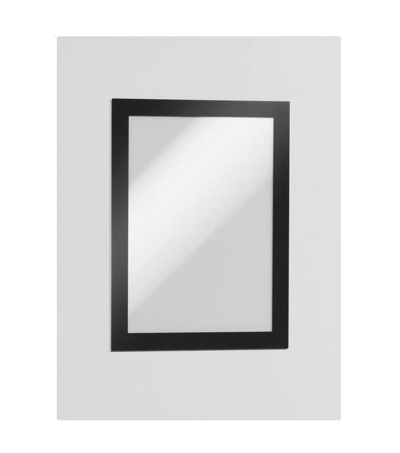 Inforaam magnetiline DURAFRAME A5, iseliimuv, must, 2 tk/pk, Durable