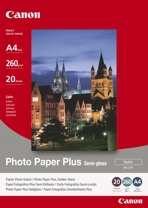 Paber Canon SG-201 A4 20l 260gr Semi-Gloss / Satin