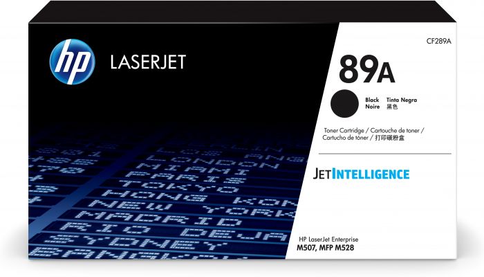 Tooner HP CF289A Black/must 5000lk for LaserJet Enterprise M507, MFP M528