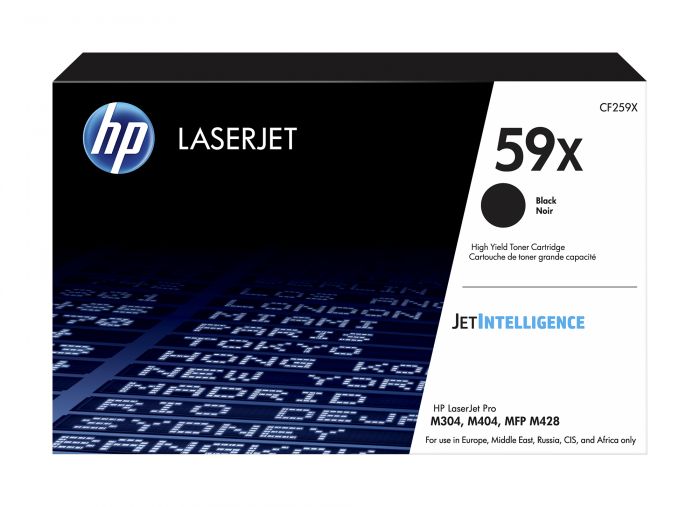 Tooner HP CF259X Black/must suuremahuline 10000lk LaserJet Pro M304a M404dn/dw/n, MFP M428dw/fdn/fdw