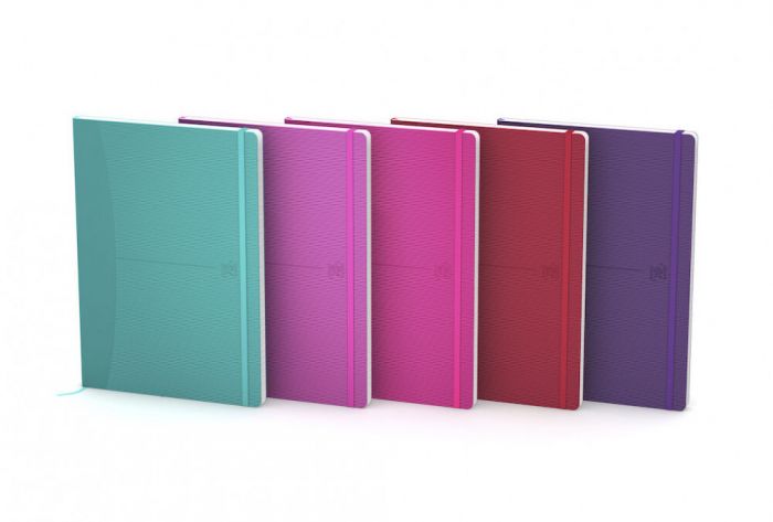OXFORD SIGNATURE NOTESBOG FLEX NOTEBOOK A5 - SQUARED