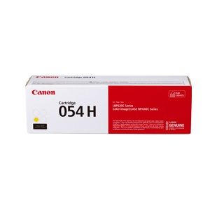 Toner Canon 054HYellow High Capacity yellow high volume 2300pages LBP621 LBP622 LBP623 MF641 MF643 MF644 MF645