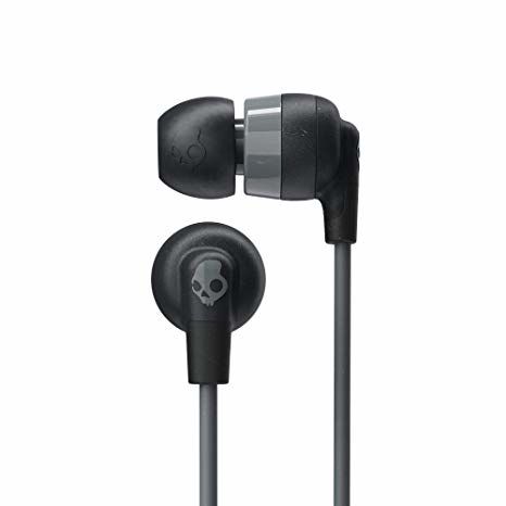 Kõrvaklapid+mikrofon Skullcandy Ink´d+ In-Ear Earbuds, Black/must, 3.5mm 4-pin, mic/call nupp kaablil