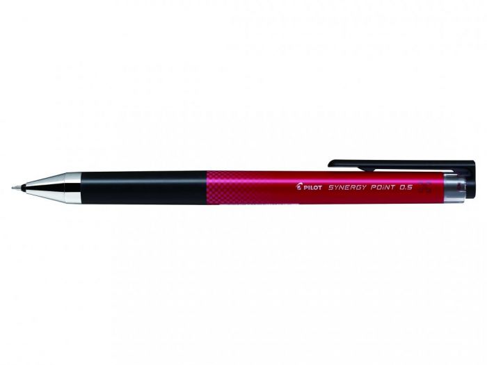 Gel Ink Rollerball Pen Pilot Synergy Point, red 0.5mm/ line 0,25mm