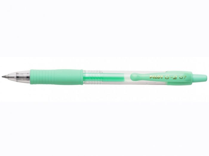 Gel pen Pilot G2 Pastel green, 0.7/ line 0.32mm
