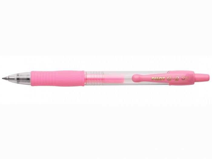 Geelpliiats Pilot G2 Pastel roosa, 0,7/ joon 0,32mm