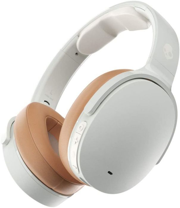 Headphones + microphone Skullcandy Hesh ANC ModWhite / white Wireless Bluetooth5.0 40mm over-ear USB-C AUX travel-bag