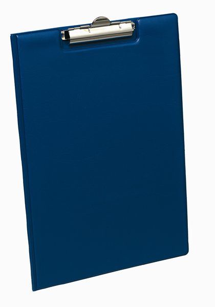 4210-01 FOLDOVER CLIPBOARD A4, BLU