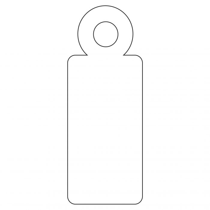 Hinnasildid käsitsi kirjutamiseks nööriga , valge, 9x24 mm, 1000tk/pk