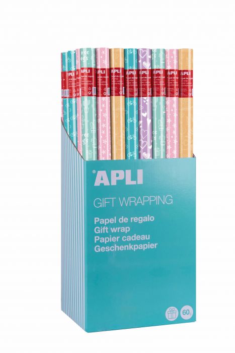 Gift wrapping paper Nordik Fun 0.7 x 2 m, Apli
