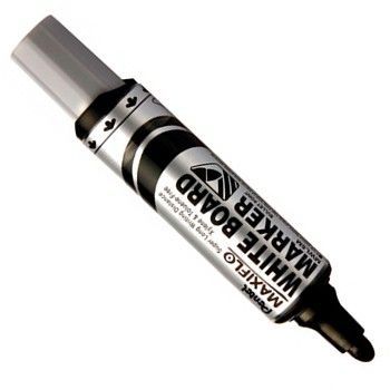 Dry Wipe Marker MAXIFLO MWL5M black, bullet point 2mm, Pentel