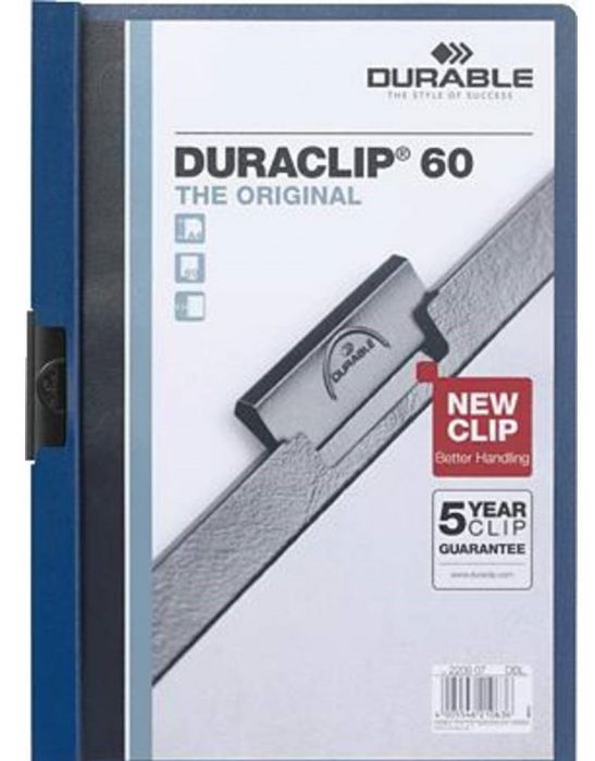 Kiillukuga kaaned Duraclip 60,tumesinine ,lai,