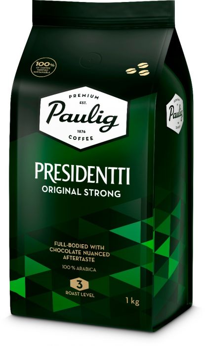 Kohvioad Paulig Presidentti Original Strong 1kg