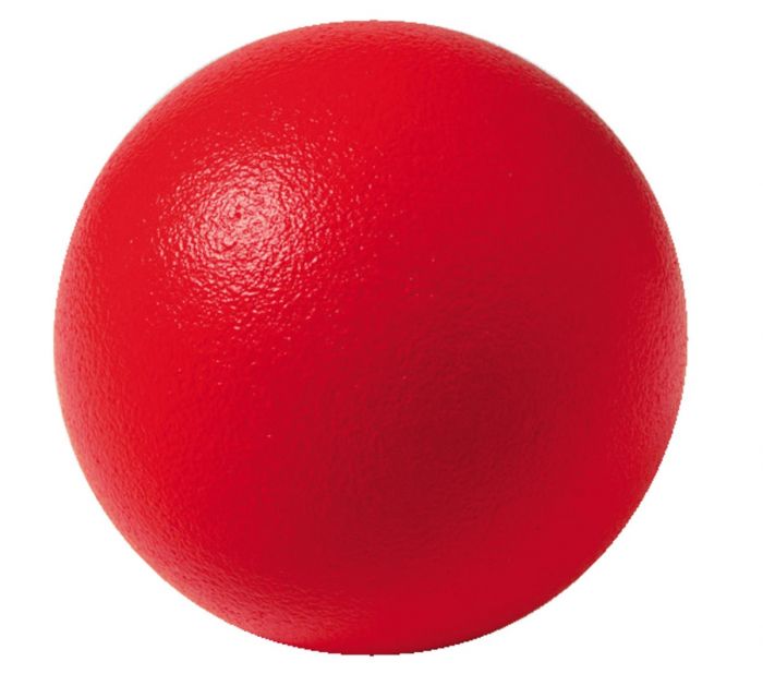 Ball of foam rubber, with rubber surface, D 12 cm, 100 g