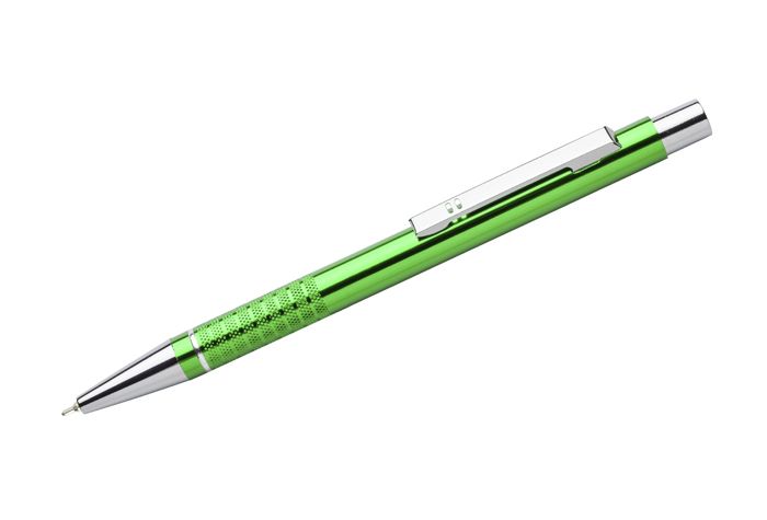 Pen BONITO light green, blue refill