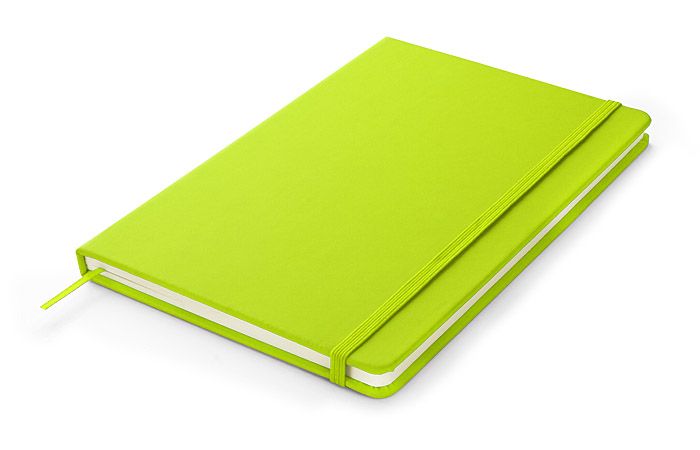 Notebook VITAL A5 eco-leather light green