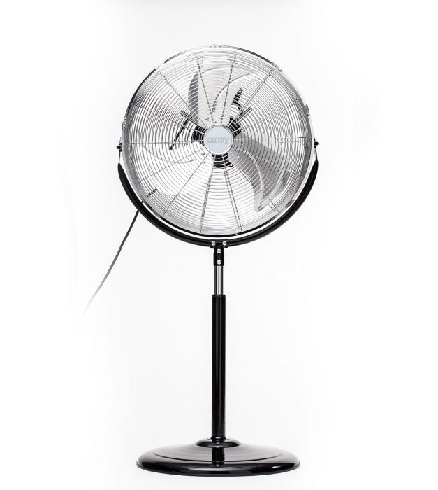 Ventilaator põrandale 45cm Camry CR7307 - 180W, 3 kiirust, kõrgus reguleeritav, must/roostevaba teras