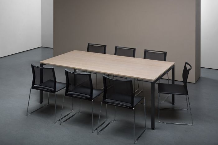 PRAKTIK meeting table PR1, 2100x1100x22mm / birch m.
