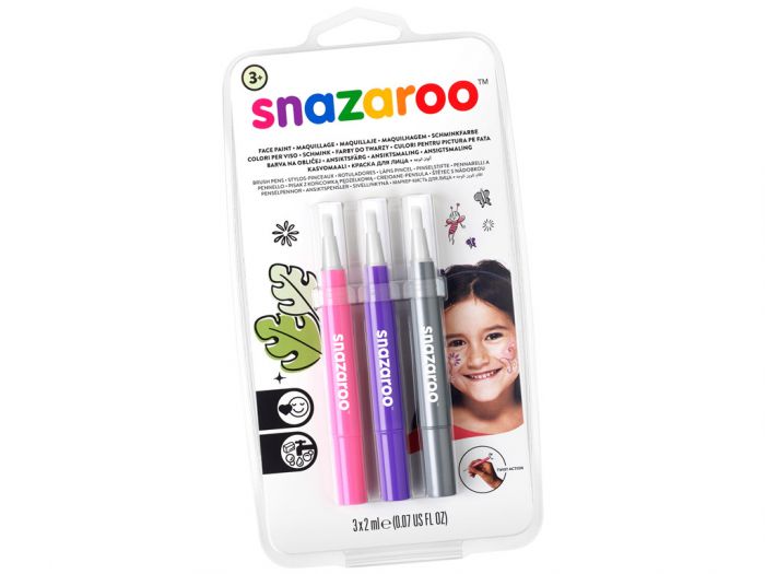 Face paint marker 3pcs. Fantasy, Snazaroo