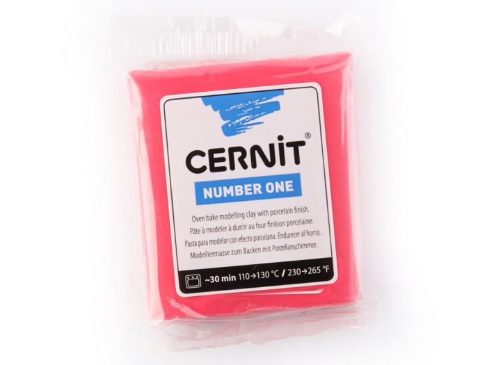 Polymer clay Cernit No.1 56g 400 red-red