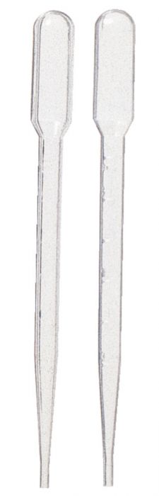 Plastic pipette, 25 pcs