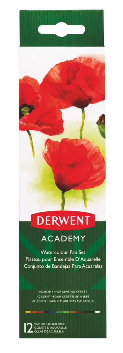 Derwent Academy Watercolour (12 Pan Set)